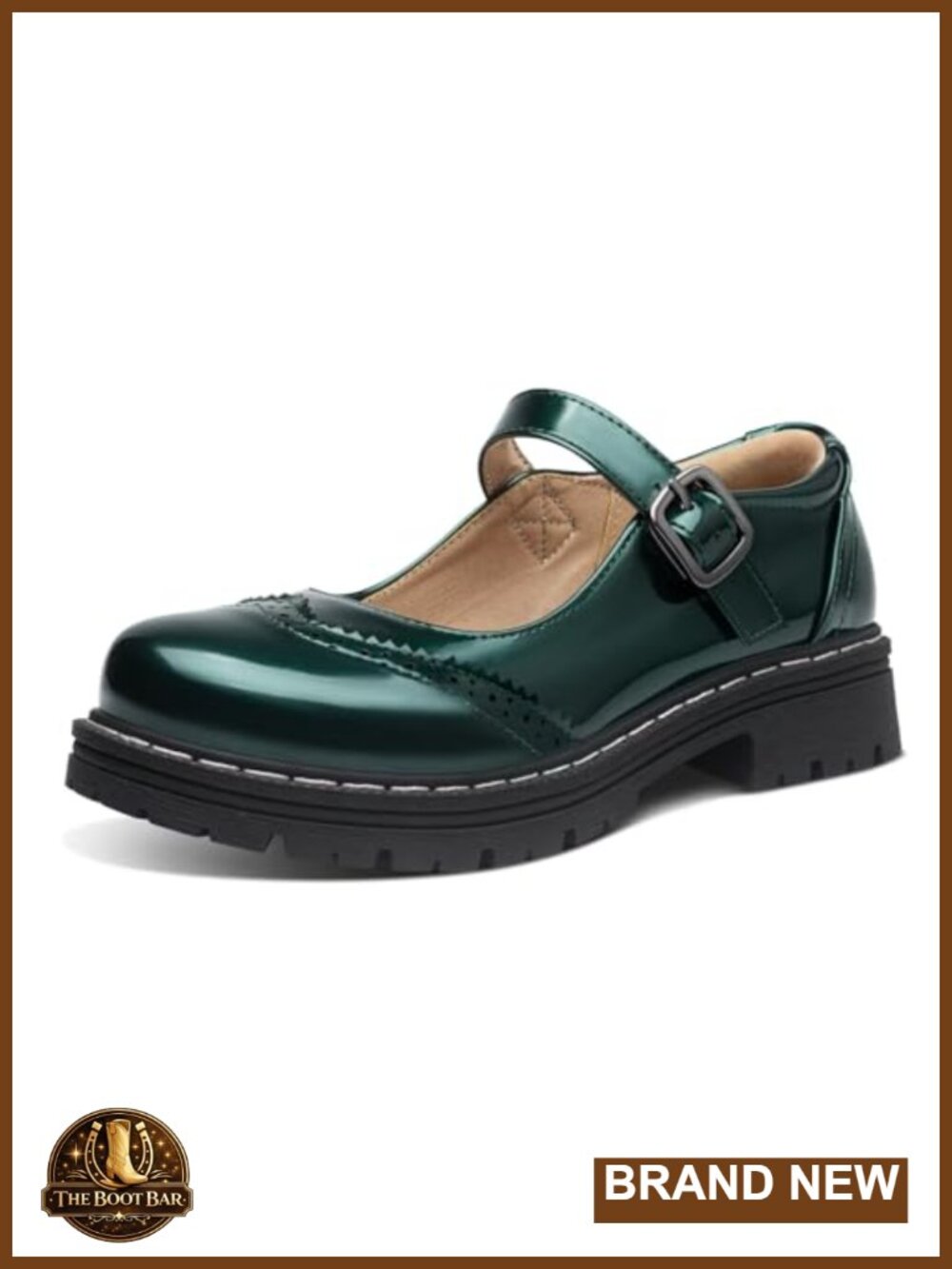 Gothic Mary Jane Oxford Shoes Round Toe Ankle Tied Thick Sole Women